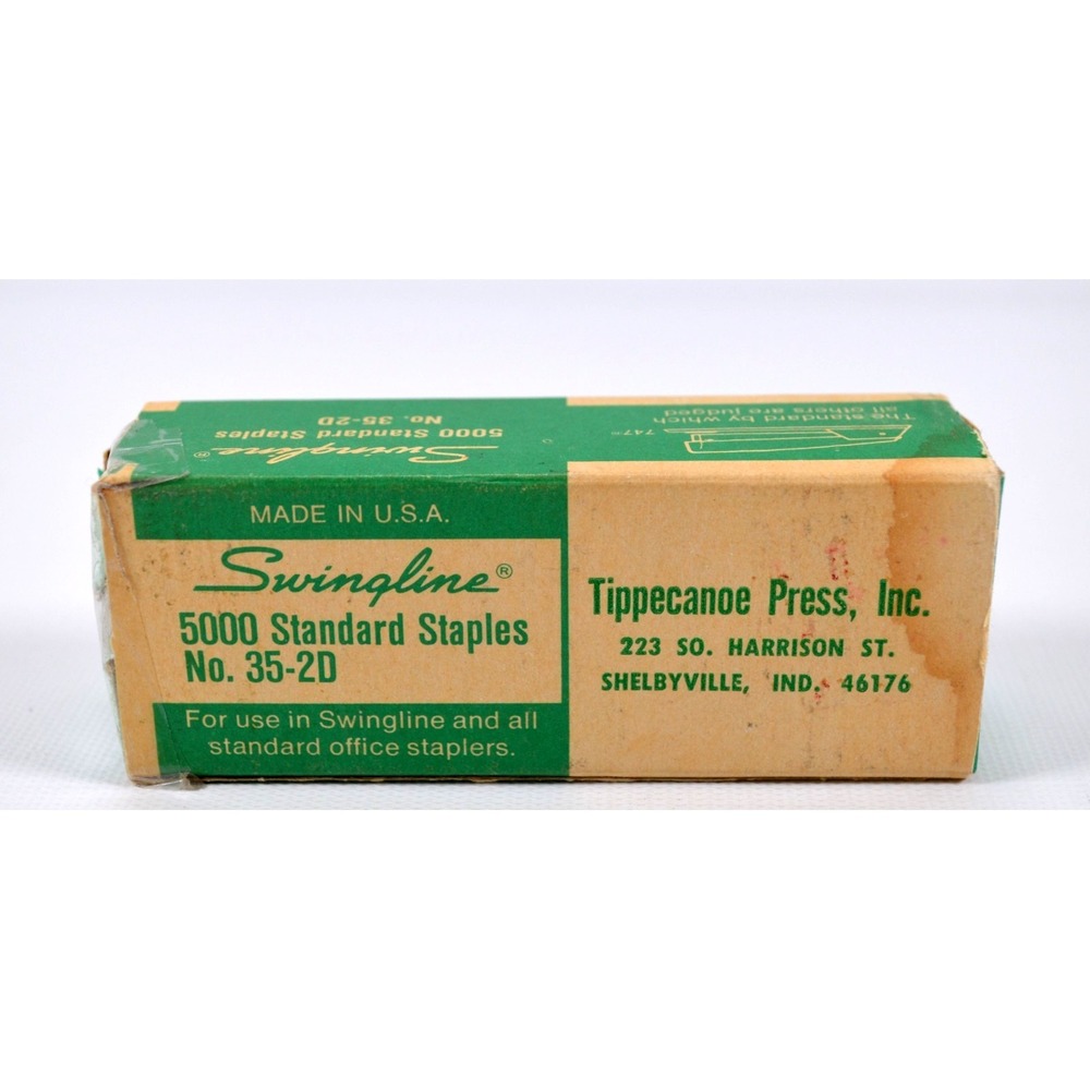 Vintage Swingline 5000 Sf‎ No 35-2D Standard Staples NO. 747